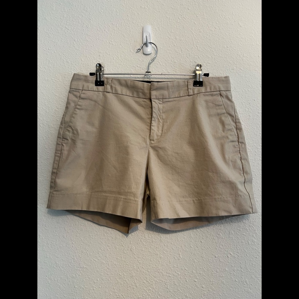 #1576 Banana Republic Tan Chino Shorts 4